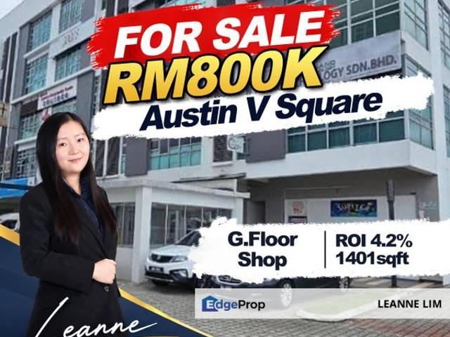 Shop for sale in Taman Mount Austin Perdana, Tebrau