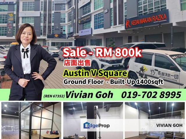 Shop for sale in Taman Mount Austin Perdana, Tebrau