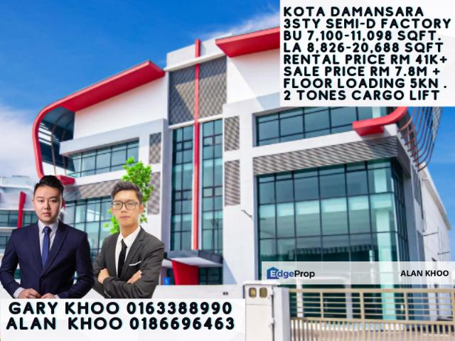 Warehouse for sale in Petaling, Damansara Damai