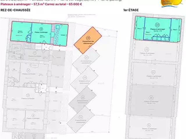 Appartement vente à Auxonne, Côte-d'Or