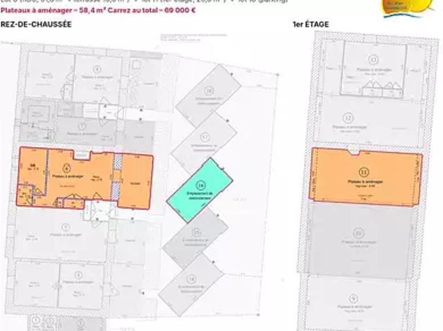Appartement vente à Auxonne, Côte-d'Or