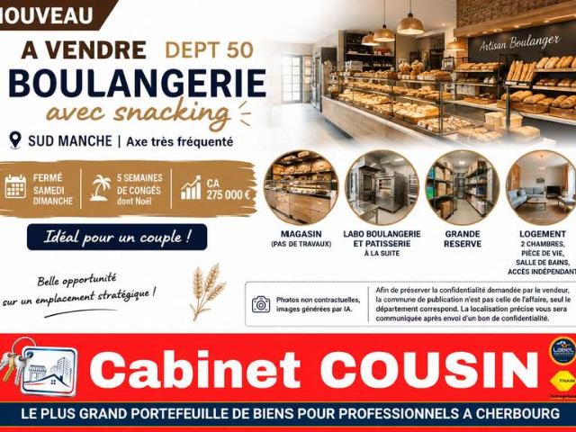 Local Commercial vente à Saint-Hilaire-du-Harcouët, Manche