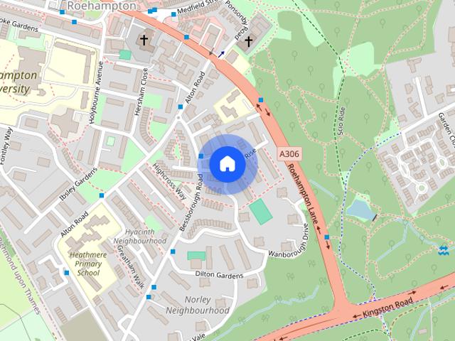 Apartment for rent in Roehampton, Greater London