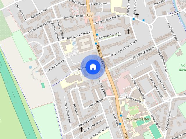 Apartment for rent in Barbourne, Worcester