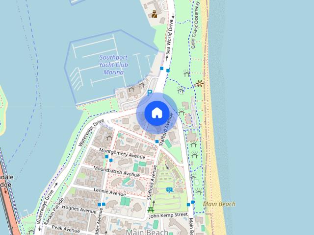 Apartment for rent in Main Beach, Gold Coast City