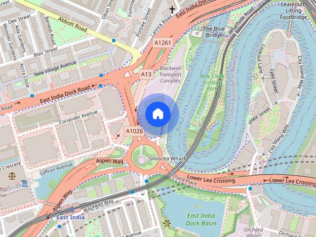 Apartment for rent in Blackwall, Greater London