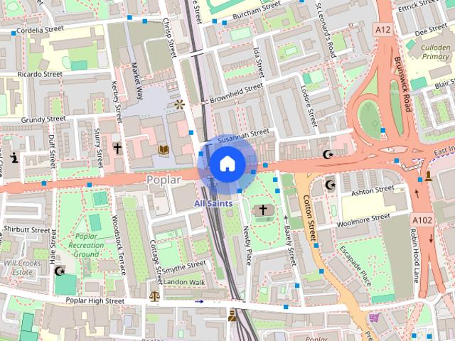Apartment for rent in Blackwall, Greater London