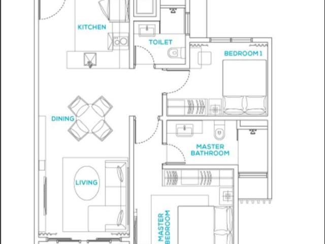 Apartment for rent in Country Heights Damansara, Kuala Lumpur