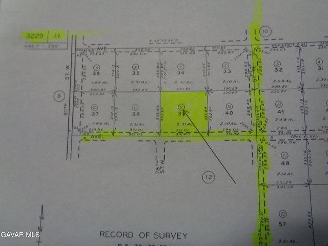 Land for sale in Lancaster, California