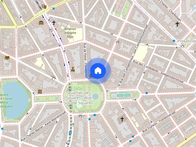 Kamer location à Quartier européen - Europese Wijk, Bruxelles - Brussel