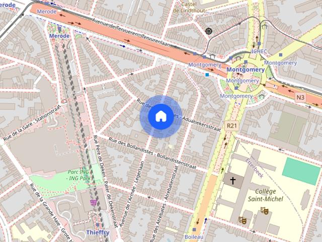 Kamer location à Etterbeek, Bruxelles