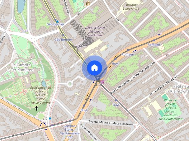 Appartement location à Ixelles - Elsene, Brussel-Hoofdstad - Bruxelles-Capitale