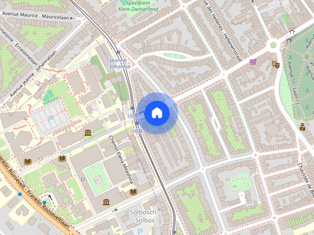 Kamer location à Ixelles - Elsene, Brussel-Hoofdstad - Bruxelles-Capitale