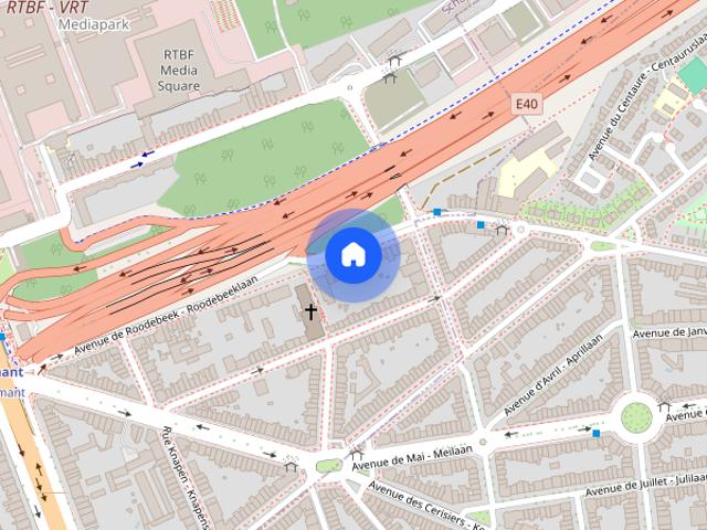 Kamer location à Mediapark, Schaerbeek - Schaarbeek