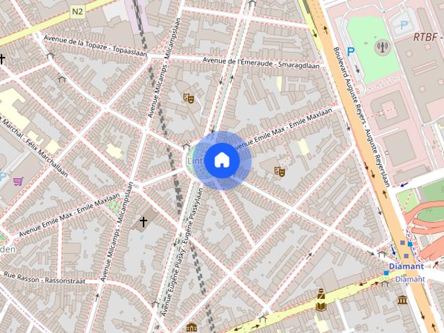 Kamer location à Linthout, Schaerbeek - Schaarbeek