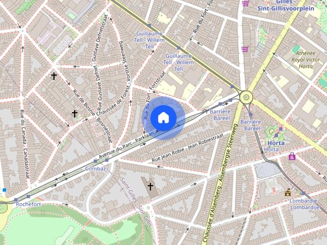 Maison location à Saint-gilles, Bruxelles