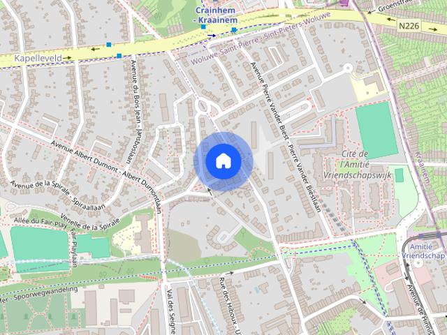 Kamer location à Kapelleveld, Woluwe-Saint-Lambert - Sint-Lambrechts-Woluwe