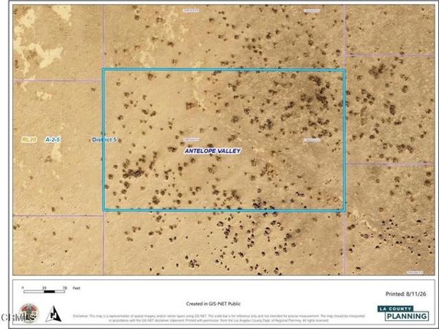 Land for sale in Lancaster, California