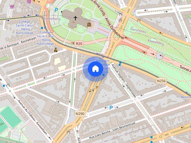 Kamer location à Kukelberg, Bruxelles