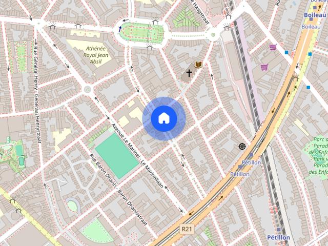 Kamer location à Etterbeek, Brussel-Hoofdstad - Bruxelles-Capitale