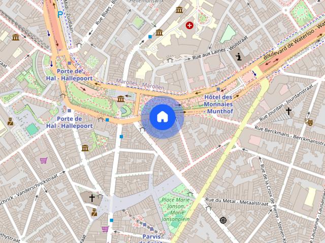 Kamer location à Saint-gilles, Bruxelles