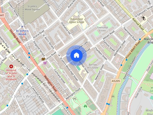 Apartment for rent in St. John's Wood, Greater London