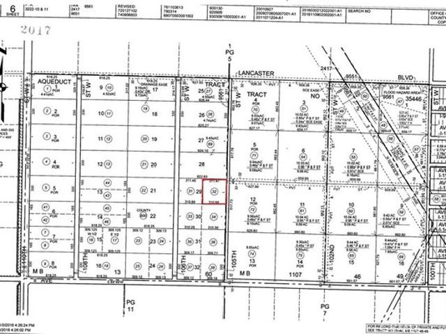 Land for sale in Lancaster, California