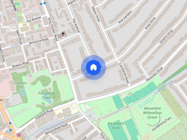 Apartment for rent in Berrylands, Greater London