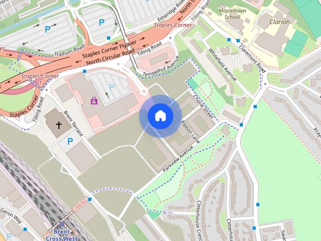 Apartment for rent in Brent Cross, Cat Hill