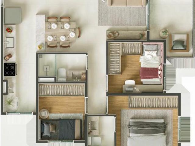 Apartamento venda em Penha, Biritiba-Mirim