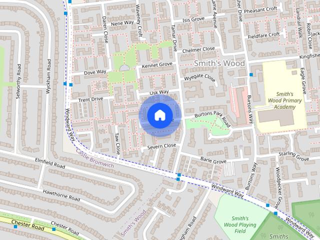 Room for rent in Smith's Wood, Kingshurst