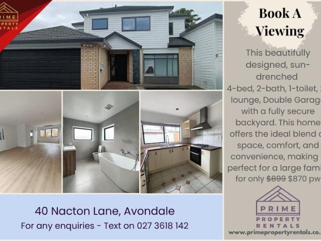 House for rent in Avondale, Whau