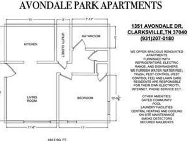 Apartment for rent in Tennessee