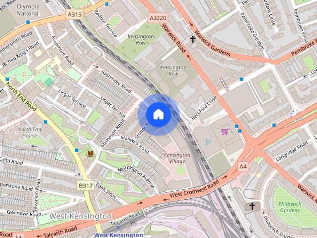 Apartment for rent in West Kensington, Greater London