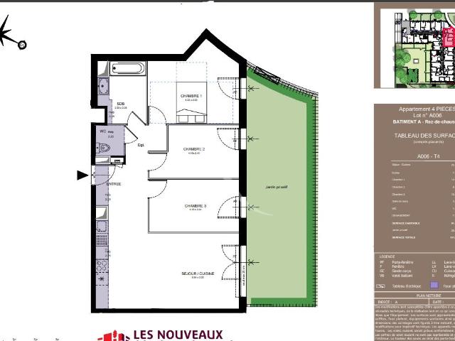 Appartement vente à Angers, Pays de la Loire