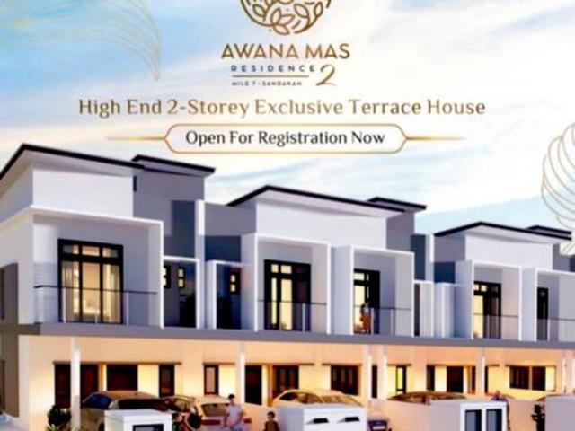 Terraced House for sale in Sandakan Town, Sabah