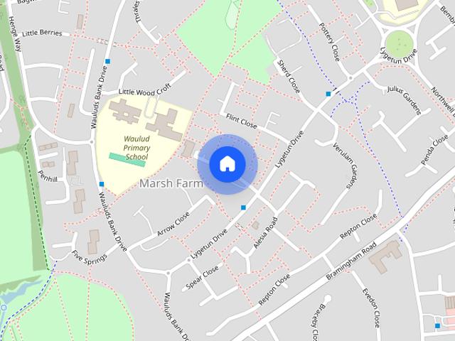 House for rent in Marsh Farm, Luton