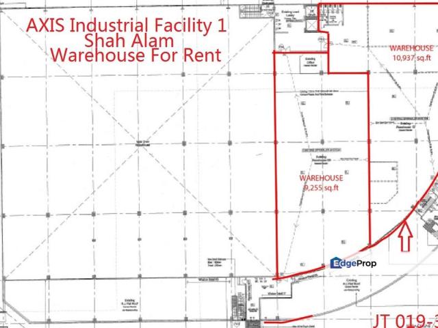 Warehouse for rent in Petaling, Alam Impian