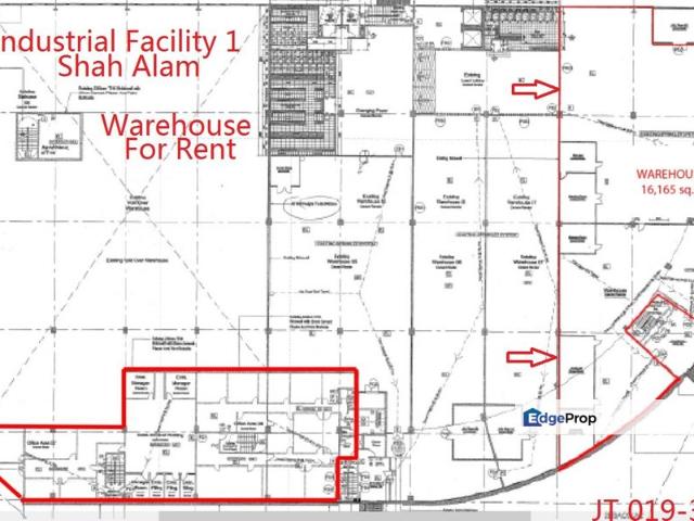 Warehouse for rent in Petaling, Alam Impian