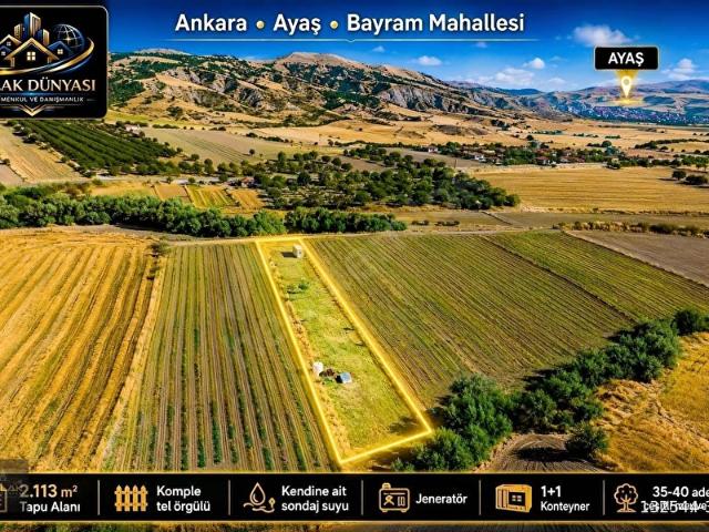 Ayaş, Ankara içerisinde satılık Arsa