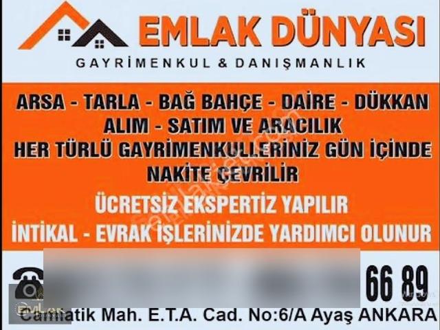 Ayaş, Ankara içerisinde satılık Kösk
