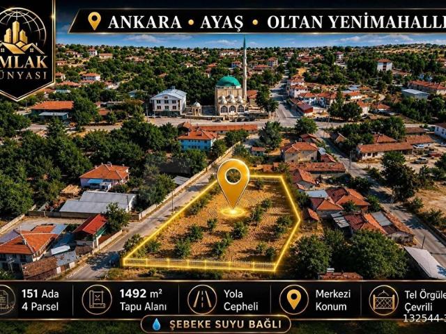Ayaş, Ankara içerisinde satılık Arsa
