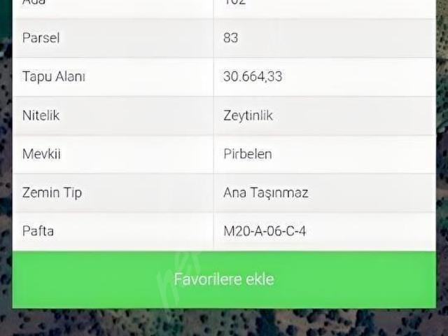 Cumadere, Köşk içerisinde satılık mülk