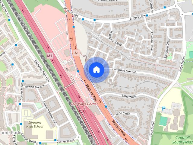 House for rent in Mill Hill, Greater London