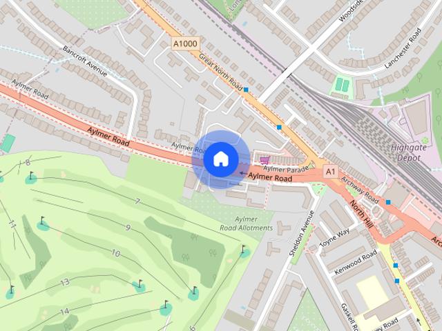 Apartment for rent in Muswell Hill, Greater London