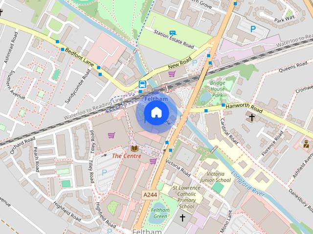 Apartment for rent in London Borough of Hounslow, Feltham