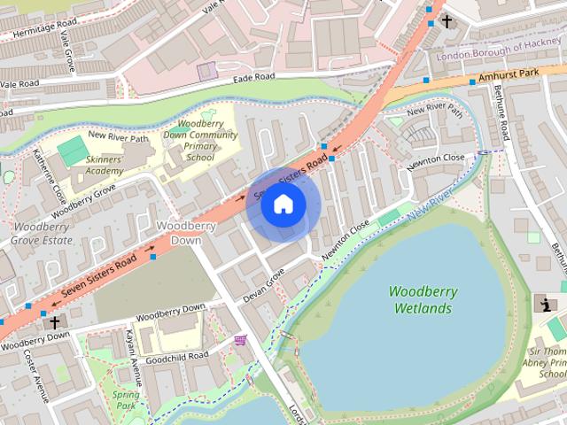 Apartment for rent in Woodberry Down, Greater London