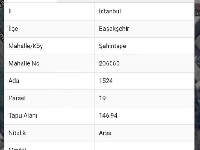 Başakşehir, İstanbul içerisinde satılık Arsa