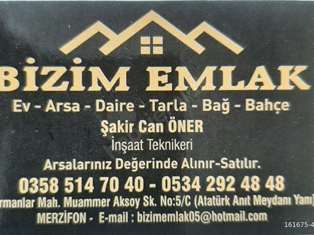 Harmanlar, Merzifon içerisinde satılık Arsa