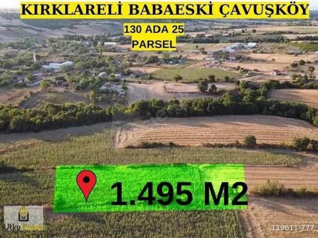 Çavuşköy, Babaeski içerisinde satılık Arsa